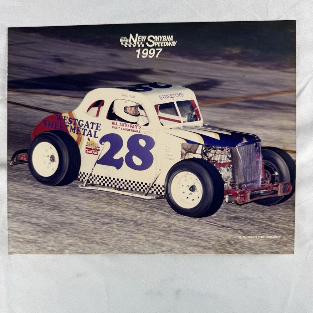 Vintage Racing Photo1997 New Smyrna Speedway Jim Jones Photography Sreetoys